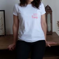Футболка Wine princess жіноча, Білий