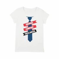 Футболка жіноча One Man Company, Білий