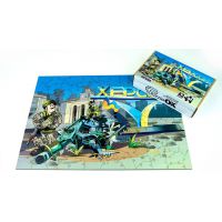 Дерев'яний пазл з фанери Херсон, Розмір А3, Картон коробка