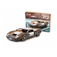 Деревянный 3D конструктор Fast car Gt