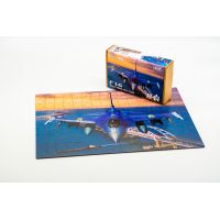 Деревянный пазл для детей и взрослых F16, Розмір А3, Картон коробка