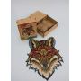 Фігурні дерев'яні пазли Red Fox, розмір S, 70 деталі Дер коробка