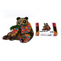 Дерев'яний пазл з фанери Panda, Розмір А3, Картон коробка