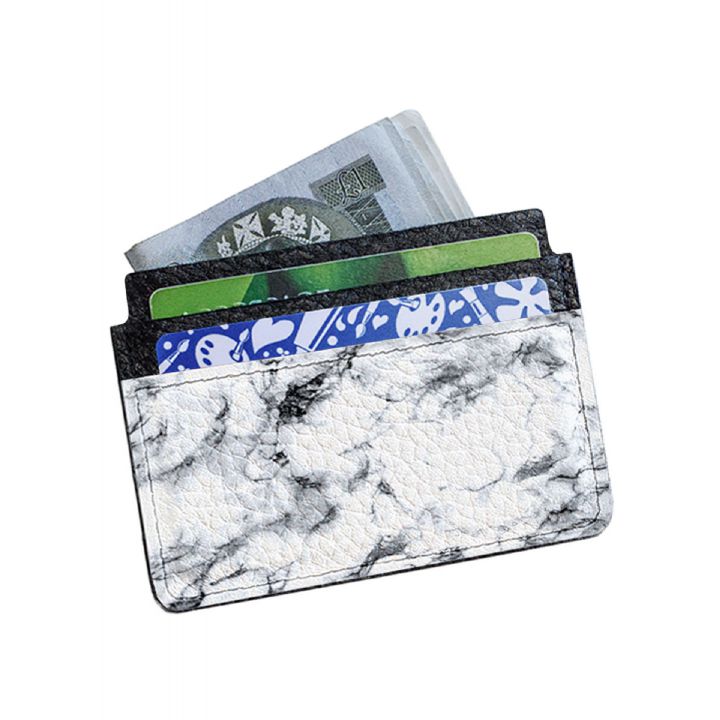 Картхолдер-визитница DevayS Maker DM 02 Мрамор белый белый (25-0102-438)