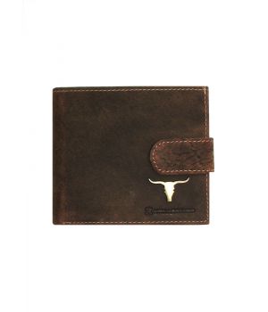 Мужской кошелек бумажник из натуральной кожи, 76981