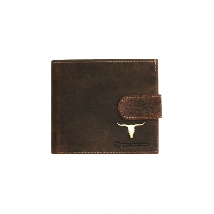 Мужской кошелек бумажник из натуральной кожи, 76981
