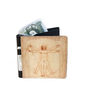 Мужской кошелек бумажник из натуральной кожи, 77031