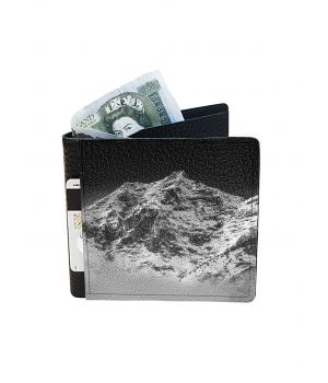 Мужской кошелек бумажник из натуральной кожи, 77002