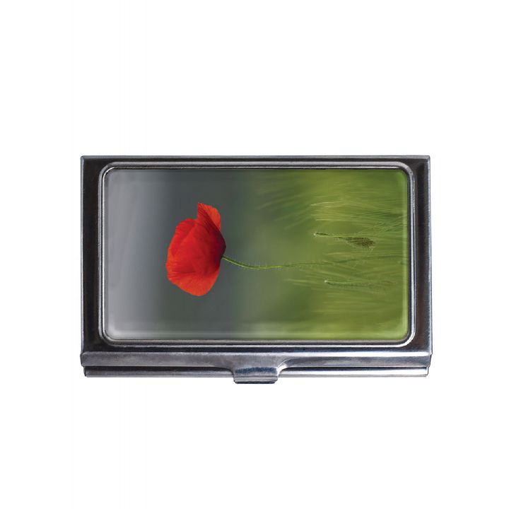 Картхолдер DevayS Maker DM 01 Алый мак зеленый (25-08-463)