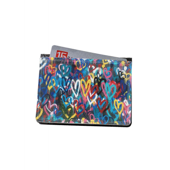 Жіночий шкіряний картхолдер кошелек, 77014