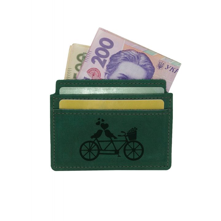 Кардхолдер BermuD Тандем М02 зеленый (B 25-18Z-02-6)