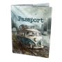 Дизайнерская кожаная обложка на паспорт, 77259