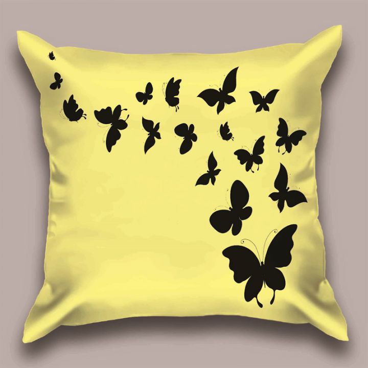 Декоративная подушка Солнечный полет бабочек