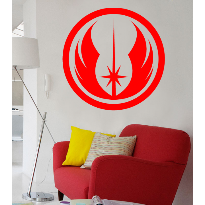 Інтер'єрна наклейка-стікер на стіни, шпалери Jedi Order.Орден Джедаїв