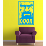 Інтер'єрна наклейка-стікер на стіни, шпалери Walter Cook Poster sticker