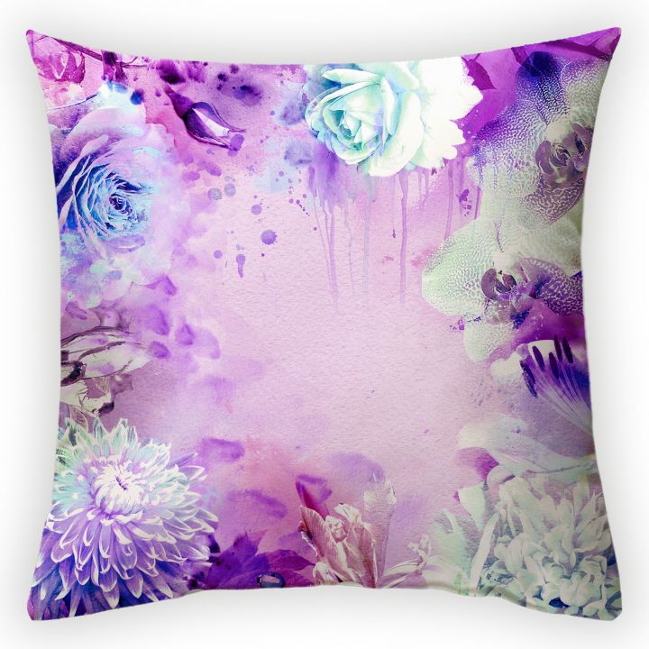 Декоративная подушка Цветочная композиция-1