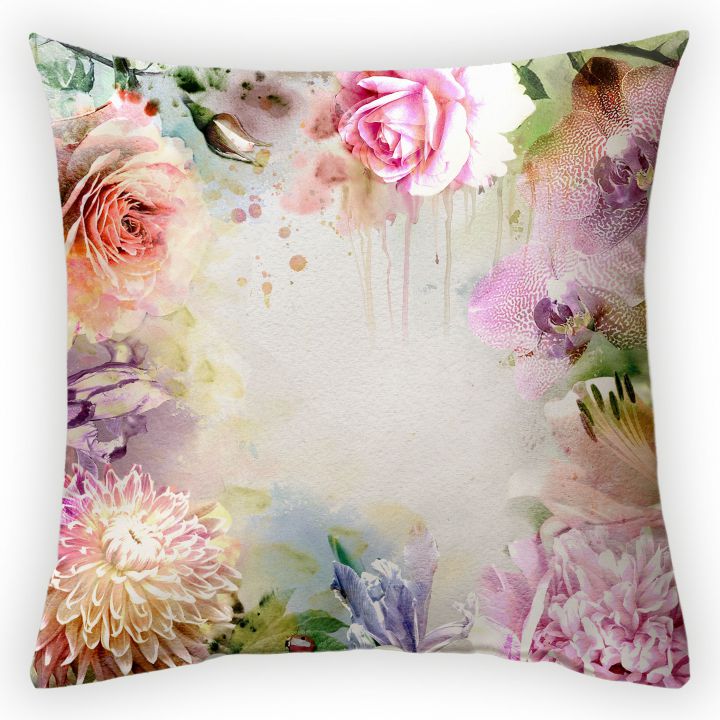 Декоративная подушка Цветочная композиция-2