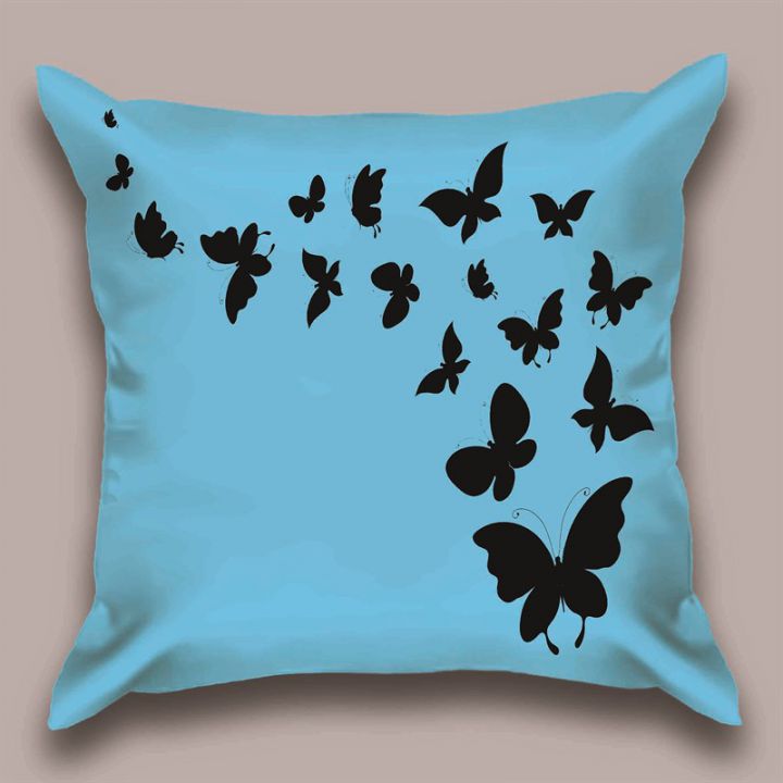 Декоративная подушка Небесный полет бабочек