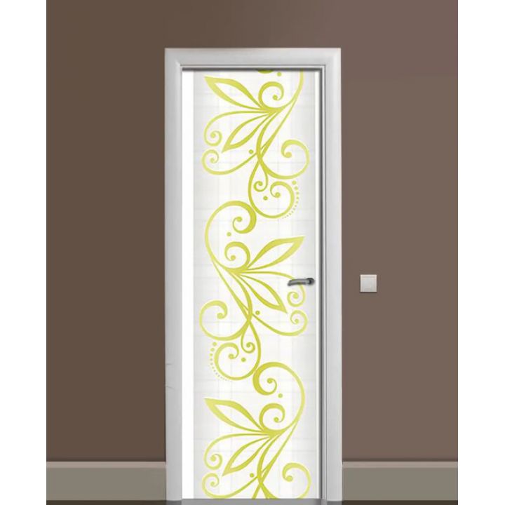 Самоклеюча декоративна наклейка на двері dv32494