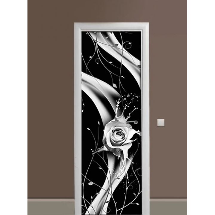Самоклеюча декоративна наклейка на двері dv32694