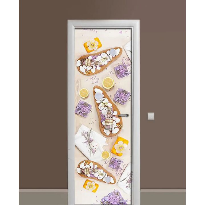 Самоклеюча декоративна наклейка на двері dv32598