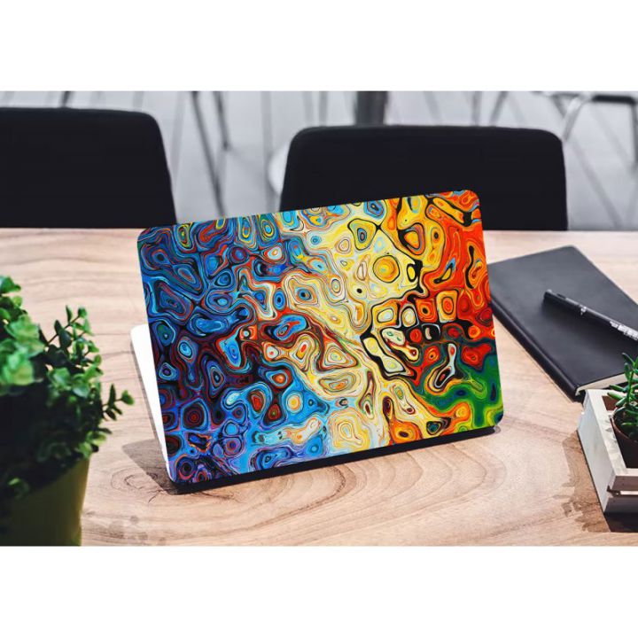 Защитная виниловая наклейка для ноутбука Water paintings 380х250 мм Матовая