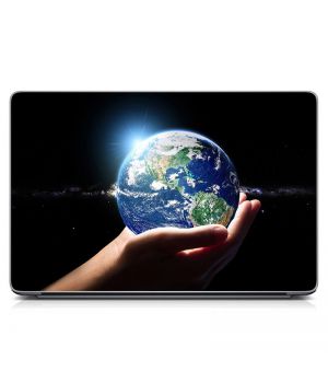 Виниловый стикер для ноутбука Планета Земля Матовый