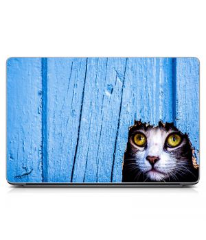 Вініловий стікер для ноутбука Кіт Матовий