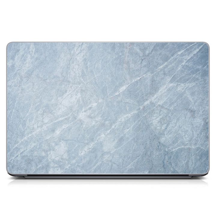 Универсальная наклейка для ноутбука, 13.3"-17.3” 400x260 мм Мрамор, серый Матовый