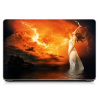 Вінілова наклейка на ноутбук Захід Матовий