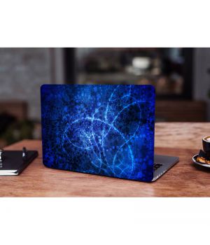 Захисна наліпка на ноутбук універсальна 13.3"-15.6” Blue color 380х250 мм Матова