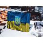 Защитная виниловая наклейка для ноутбука Ukrainian flag 380х250 мм Матовая