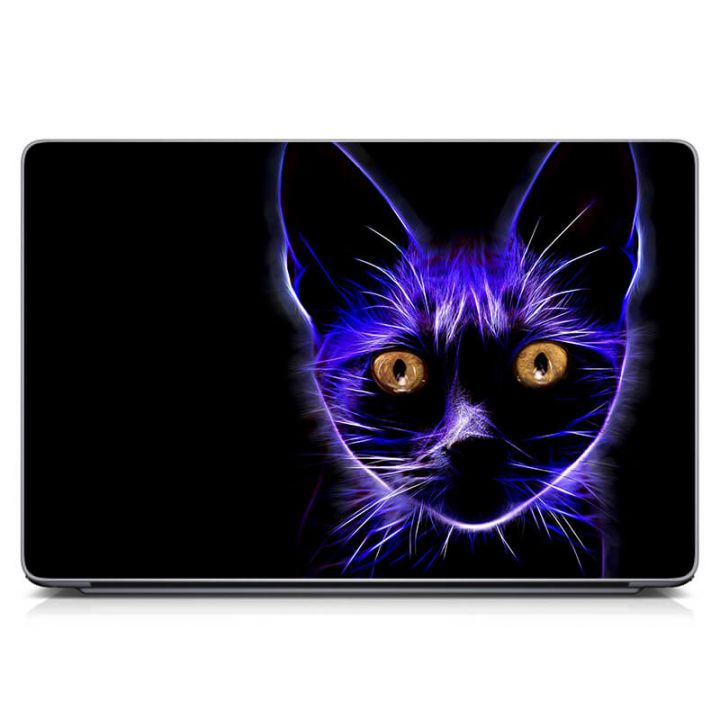 Вінілова наклейка на ноутбук Кішка Матовий