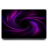Універсальна наклейка для ноутбука 15.6"-13.3" Шовкові хвилі Матова 380х250 мм