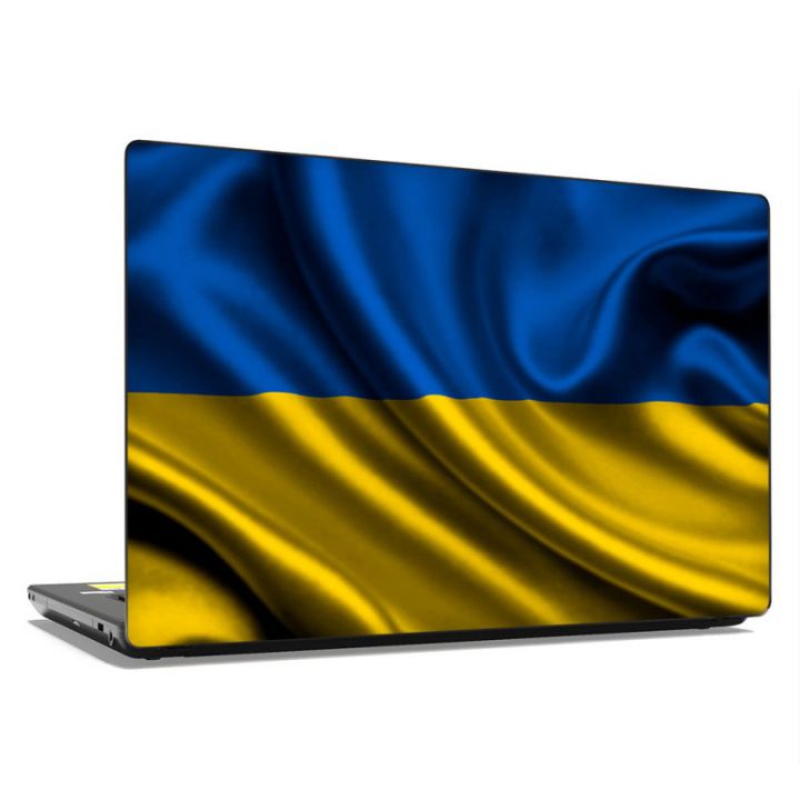 Захисна наліпка на ноутбук універсальна 13.3"-15.6” Ukraine 380х250 мм Матова