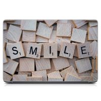 Стикер на ноутбук Буквы Smile Матовый