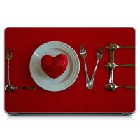 Виниловый стикер на ноутбук Love Матовый