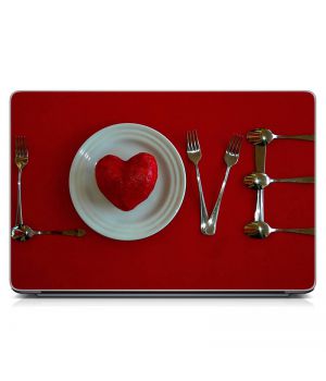 Виниловый стикер на ноутбук Love Матовый