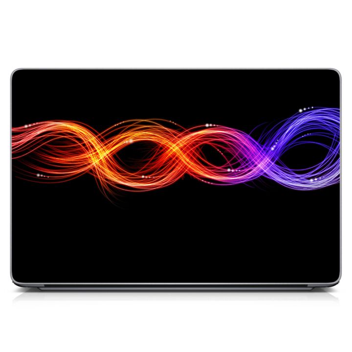 Универсальная наклейка на ноутбук 15.6"-13.3" 3Д Эффект Матовая