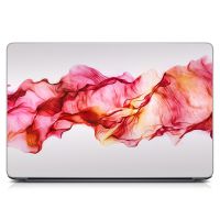 Универсальная наклейка на ноутбук 15.6"-13.3" Розовая дымка Матовая 380х250 мм