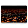 Виниловые наклейки на Macbook Air 11 Оранжевая абстракция Матовый