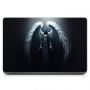 Універсальна наклейка для ноутбука 15.6"-13.3" Death angel Матова 380х250 мм