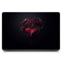 Виниловая наклейка для ноута Сердце Матовая