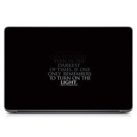 Виниловая наклейка для ноута Дамблдор, цитата Матовая