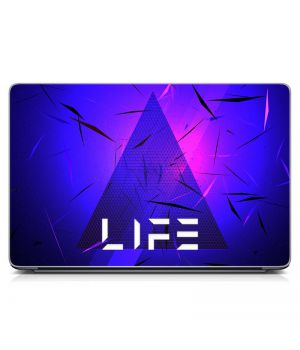 Виниловый стикер для ноутбука Life Матовый