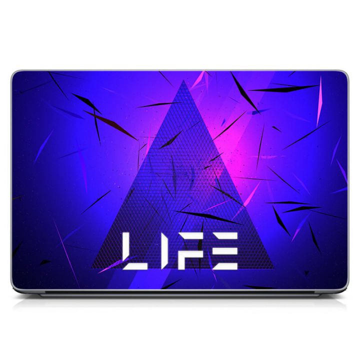 Вініловий стікер для ноутбука Life Матовий