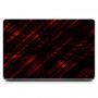 Універсальна наклейка для ноутбука, 13.3"-17.3” 400x260 мм Червоний фон, 3D Матова