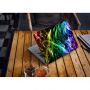13.3"-15.6" Универсальная наклейка на ноутбук Chaos neon lights, 380х250 мм