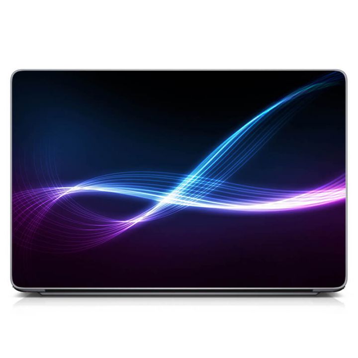 Универсальная наклейка на ноутбук 15.6"-13.3" 3Д абстракция Матовый 380х250 мм