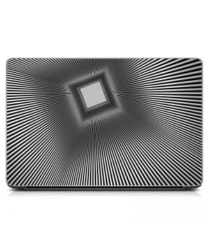Вінілова наклейка на ноутбук Смуги 3Д Матовий